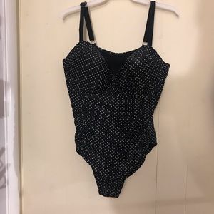 Polka dot swimsuit